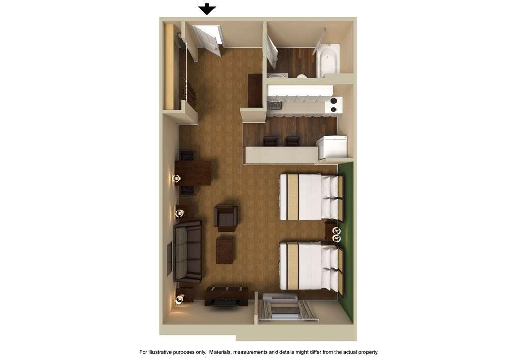 เอ็กซ์เทนด์ สเตย์ อเมริกา ชิคาโก ลอมบาร์ด ยอร์กทาวน์ เซ็นเตอร์ Hotel ห้อง รูปภาพ